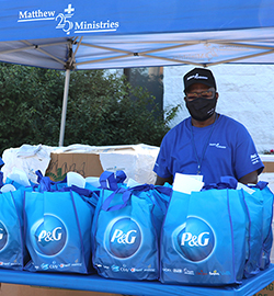 Matthew 25: Ministries distributes around 1,000 PPE kits, administers 500 tests