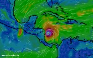 2020 Hurricane Iota Radar Image