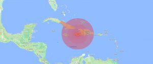 Haiti Earthquake impact area map