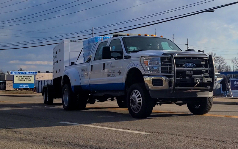 M25M Disaster Relief Team departing in response to Texas Winter Storm