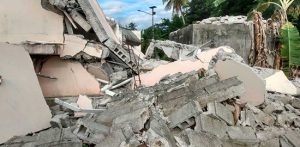 Earthquake damage in Haiti