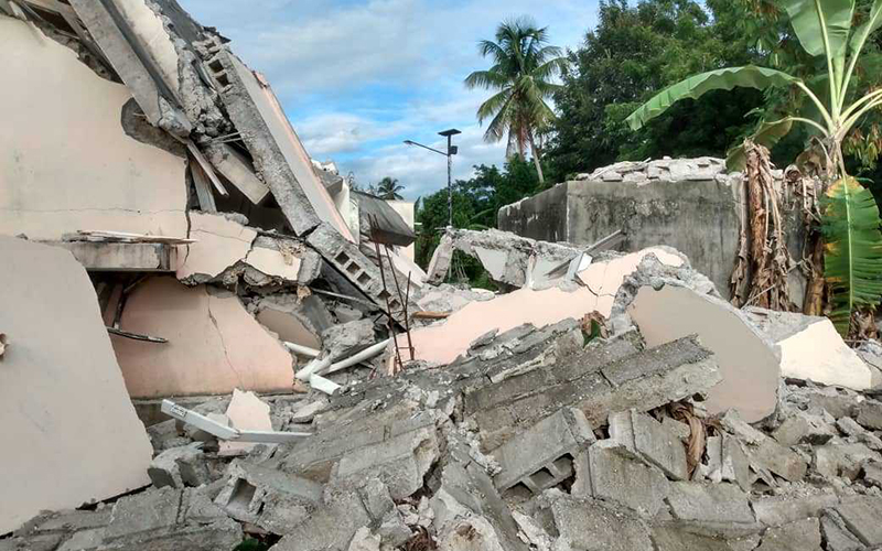 haiti earthquake damage