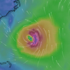 Tropical Storm Henry Radar Image