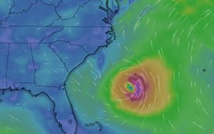 Tropical Storm Henry Radar Image
