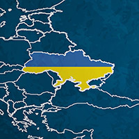 Ukraine Country Map