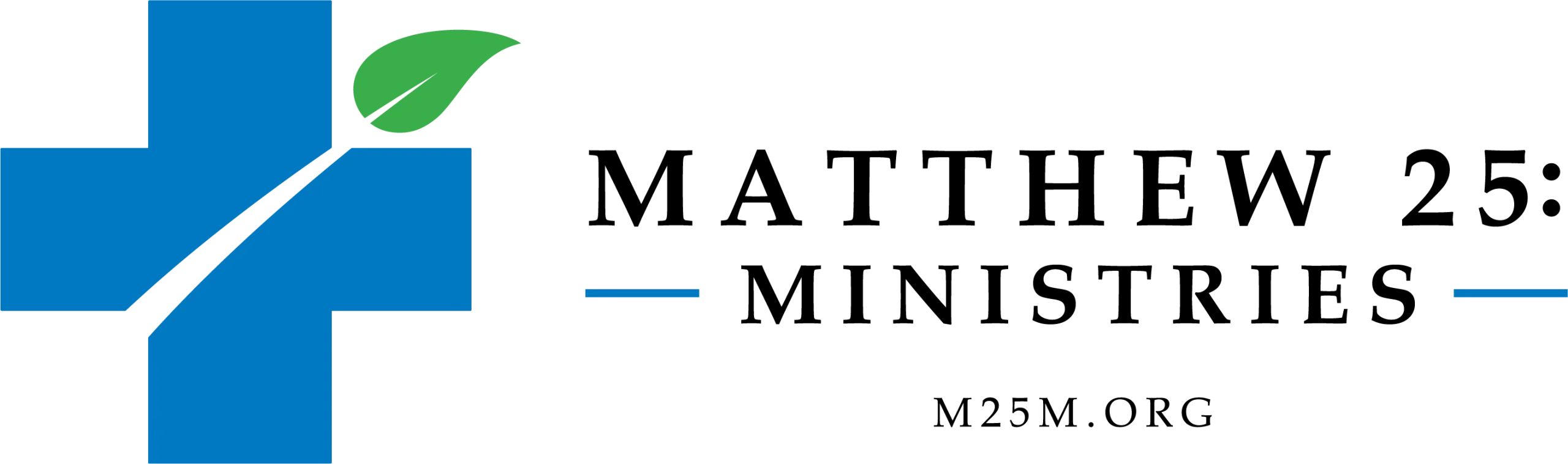 MATTHEW 25: MINISTRIES IS RESPONDING TO THE DEVASTATING  TORNADOES THAT SWEPT THROUGH THE GREAT PLAINS - Matthew 25 Ministries Logo For Matthew 25 Ministries